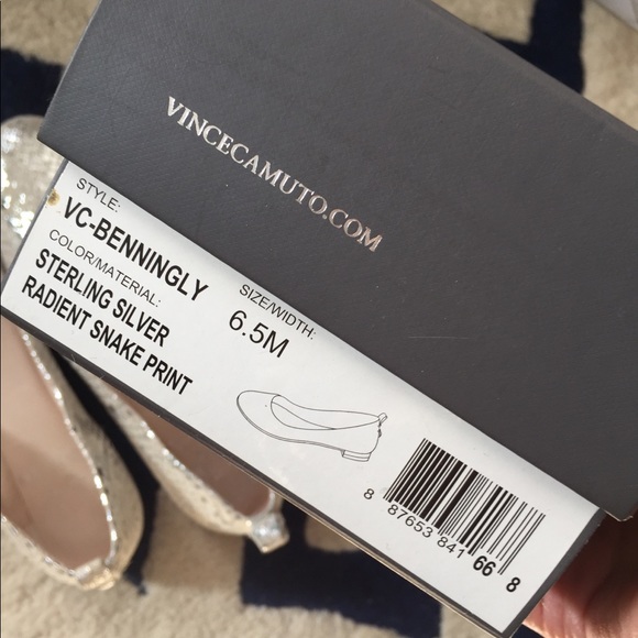 Vince Camuto Benningly Leather Ballet Flat - Picture 7 of 8